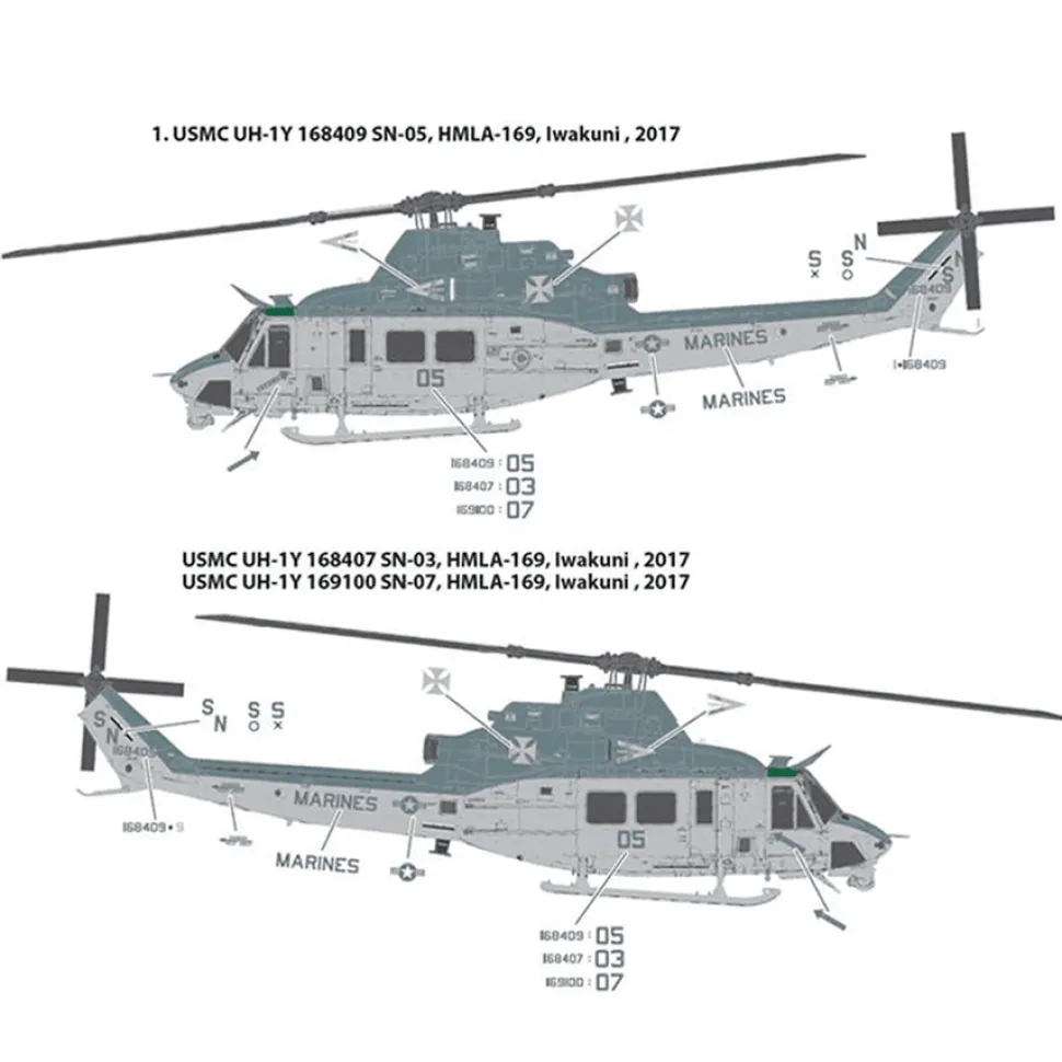 Academy 1/35 Bell UH-1Y Venom USMC