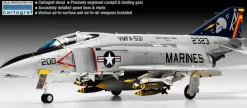 Academy 1/48 McDonnell Douglas F-4B/N Phantom II USMC VMFA-531 Gray Ghosts