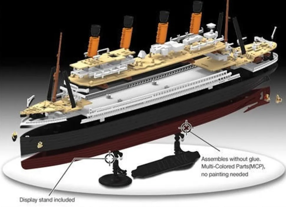 Academy 1/1000 RMS Titanic MCP