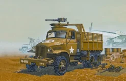 Academy 1/72 WWII Ground Vehicle Set 2 - US 2.5 ton 6x6 Cargo Truck & Accessories