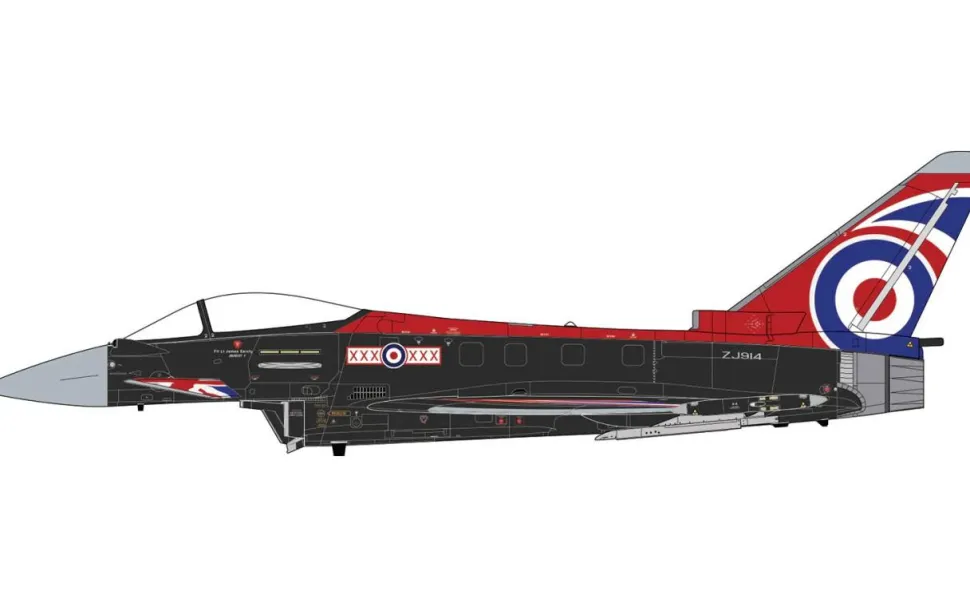 Airfix 1/72 Eurofighter Typhoon FGR.4 Blackjack and Shorts Tucano T.1 Gift Set