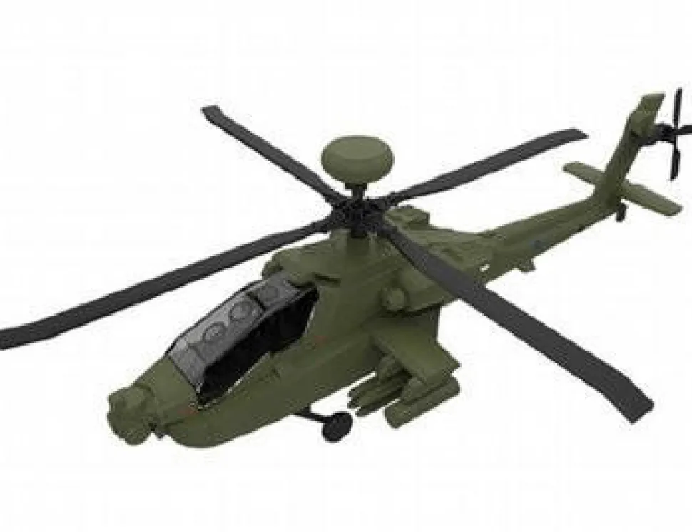Airfix Quick Build Apache Helicopter