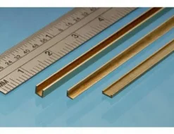 Albion Alloys Brass C Channel 1x3mm