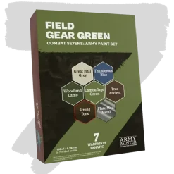 Army Painter Combat Se7ens: Field Gear Green Paint Set