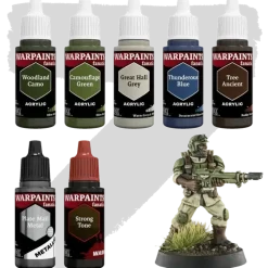Army Painter Combat Se7ens: Field Gear Green Paint Set