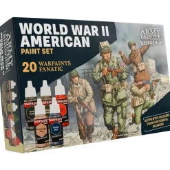 Army Painter Fanatic Historical WWII American Paint Set