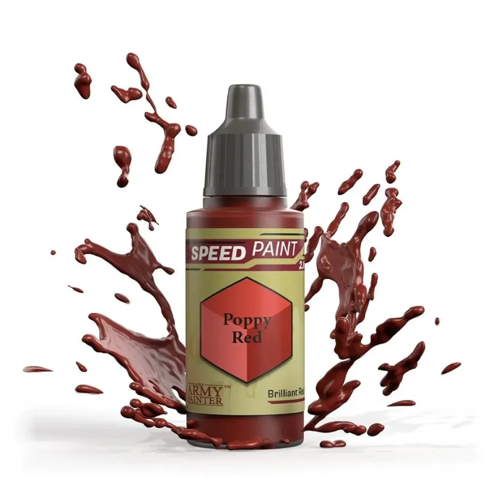 Army Painter Speedpaint 2.0 2056 18ml Poppy Red Acrylic Paint