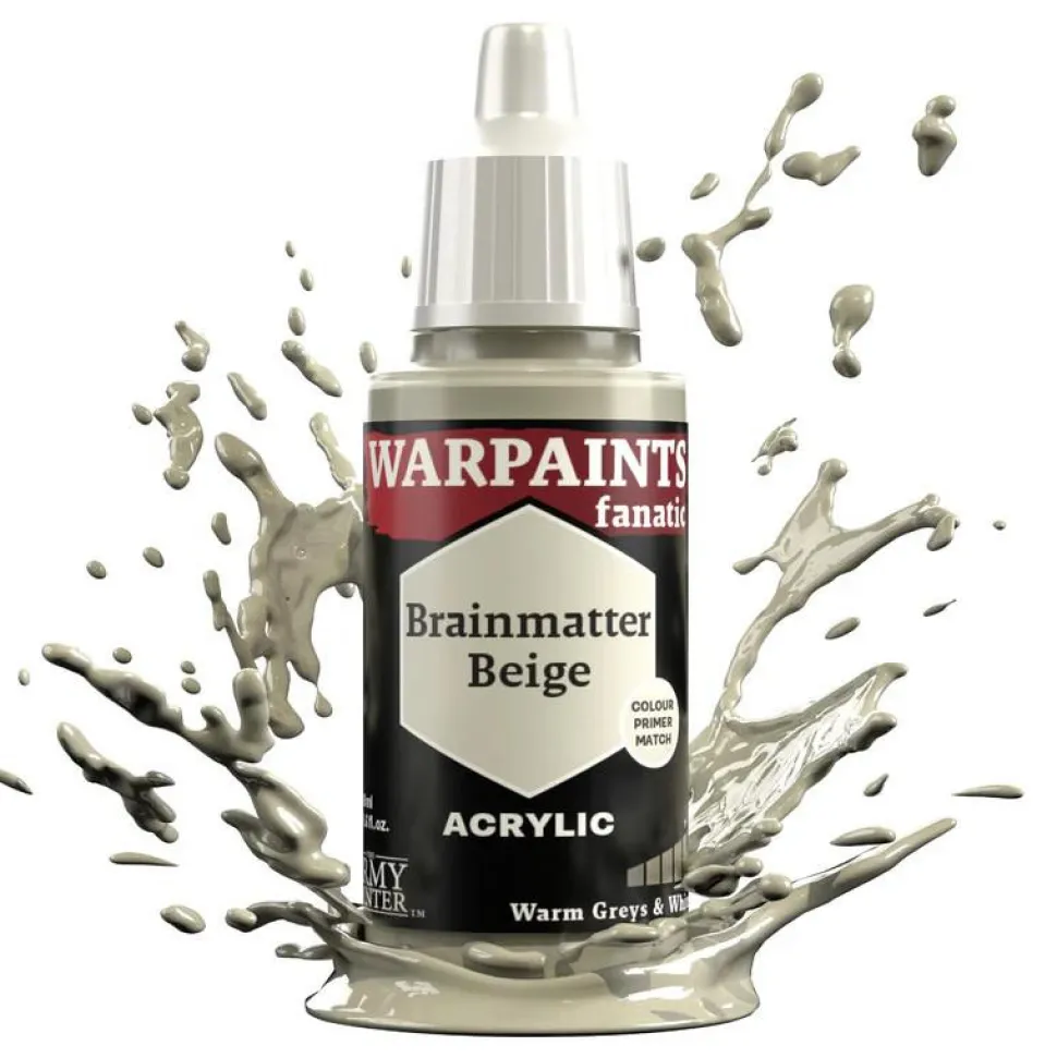 Army Painter Warpaints Fanatic 3011 18ml Brainmatter Beige Acrylic Paint
