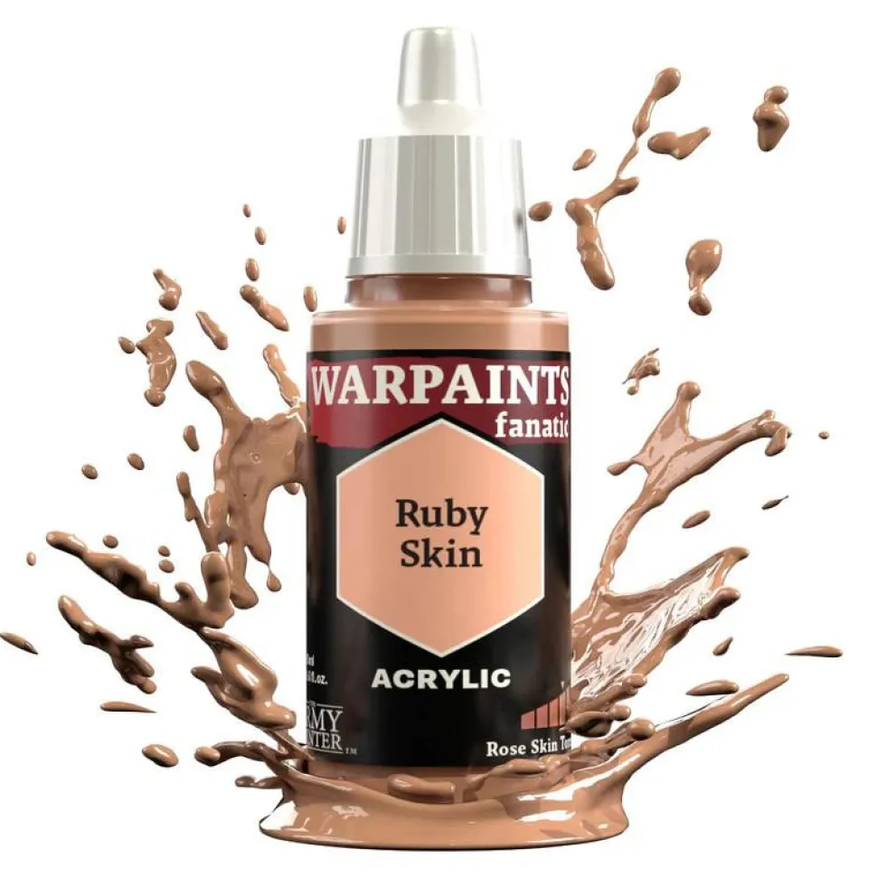 Army Painter Warpaints Fanatic 3148 18ml Ruby Skin Acrylic Paint