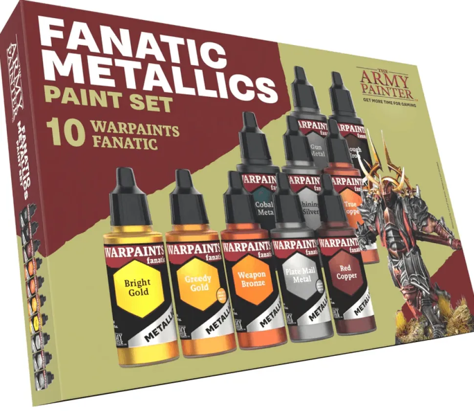 Army Painter Warpaints Fanatic 8069 Metallics Paint Set