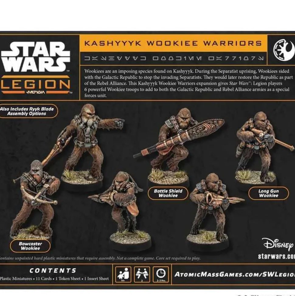 Atomic Mass Games Star Wars Legion - Rebel Alliance - Unit - Kashyyyk Wookiee Warriors