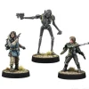 Atomic Mass Games Star Wars Legion - Rebel Alliance - Character - Cassian Andor, Jyn Erso and K-2SO
