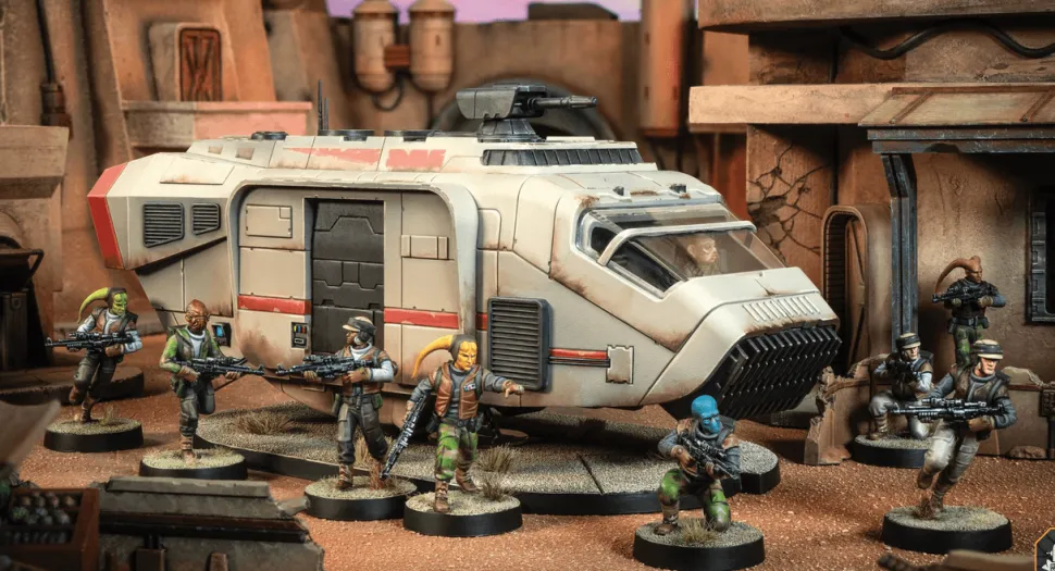 Atomic Mass Games Star Wars Legion - Rebel Alliance - Unit - A-A5 Speed Truck