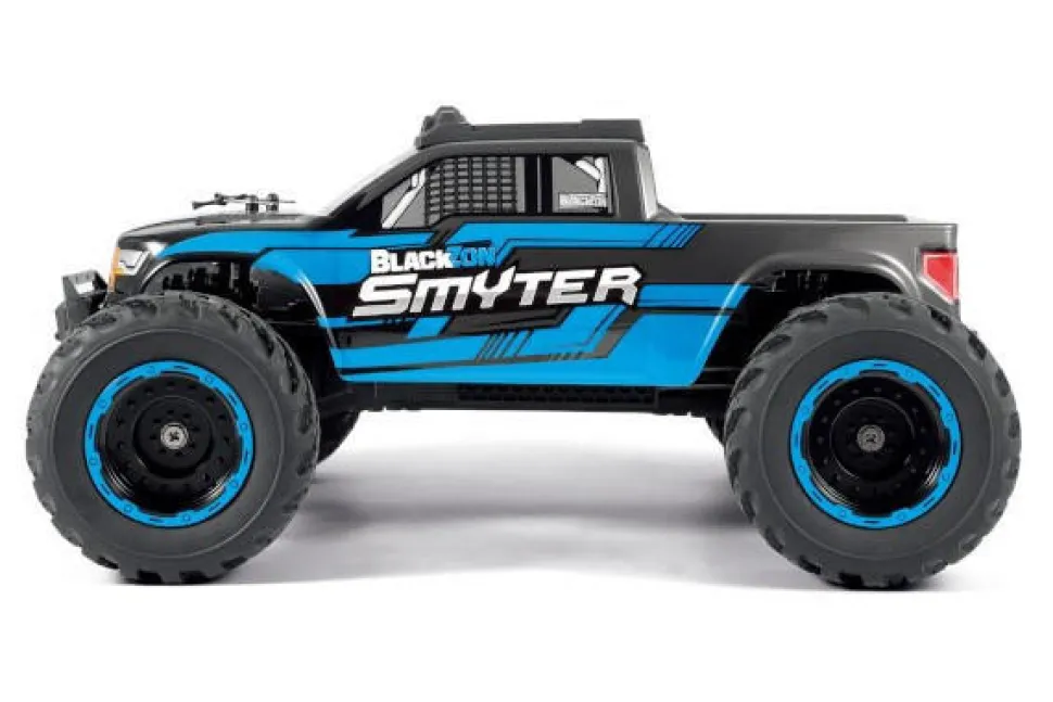 BlackZon RC 1/12 Smyter MT 4WD Electric Monster Truck Blue