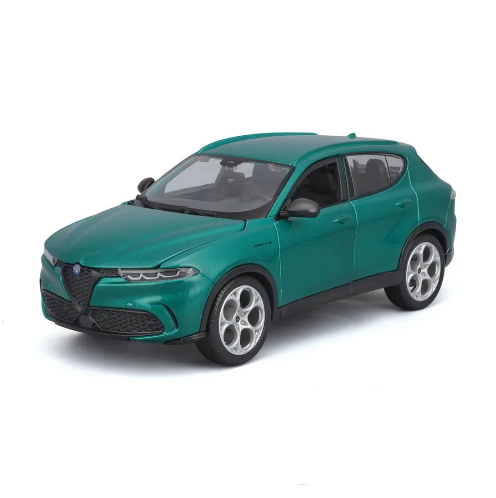Burago 1/24 Alfa Romeo Tonale Green Diecast Model