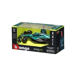 Burago 1/43 Aston Martin AMR25 F1 2025 #14 Fernando Alonso Diecast Model