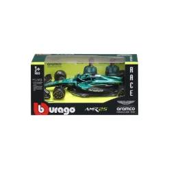 Burago 1/43 Aston Martin AMR25 F1 2025 #18 Lance Stroll Diecast Model
