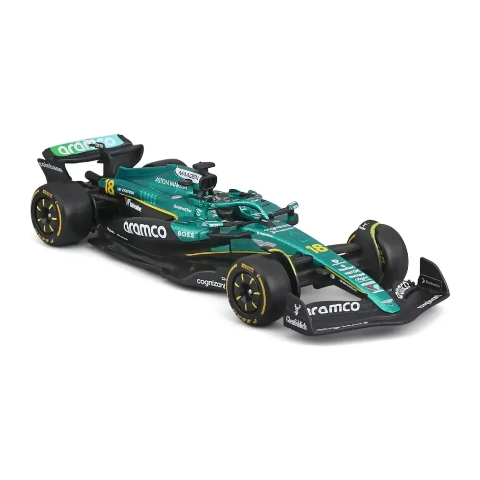 Burago 1/43 Aston Martin AMR25 F1 #18 2025 Stroll wiith Helmet