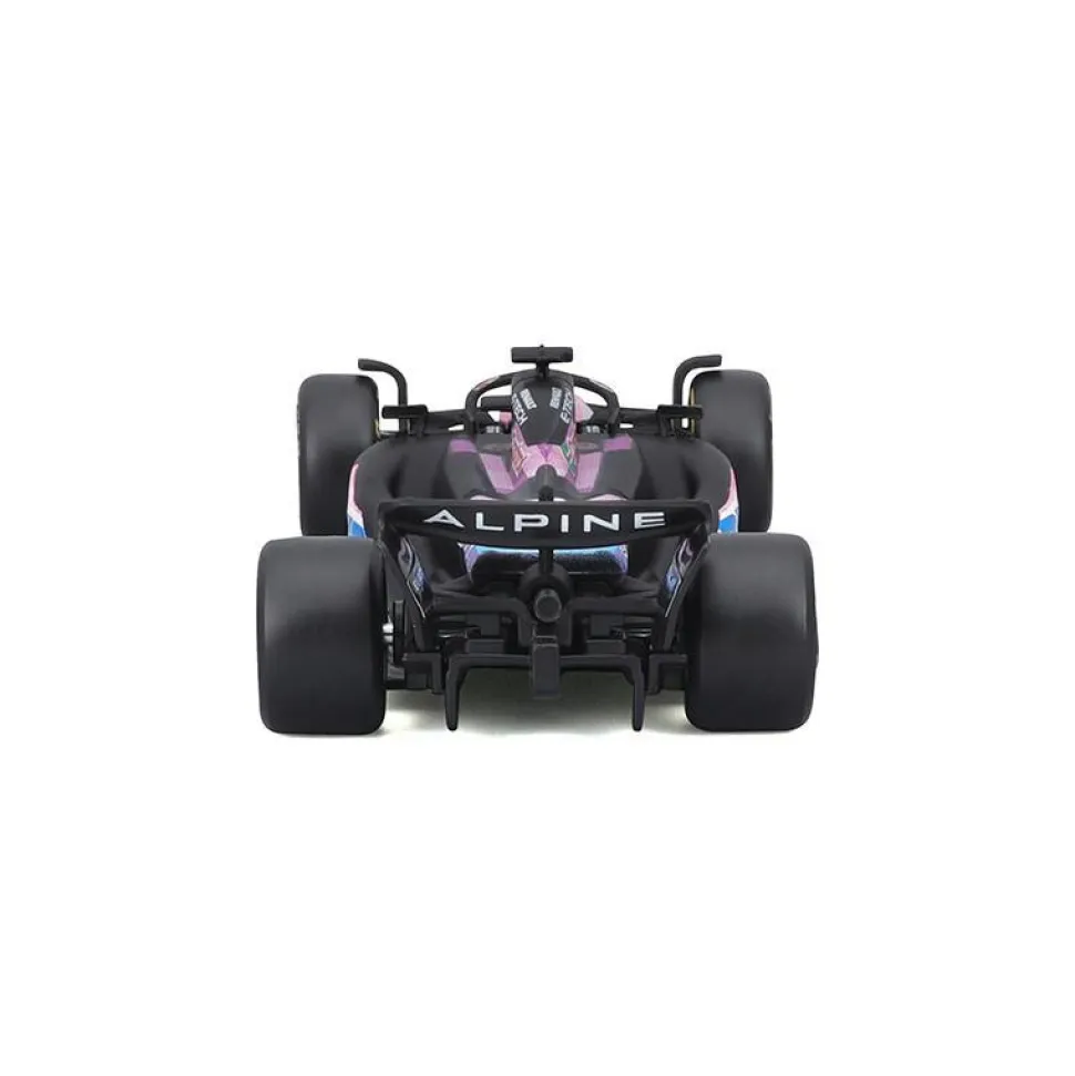 Burago 1/43 BWT Alpine A524 F1 2024 #31 Esteban Ocon With Helmet
