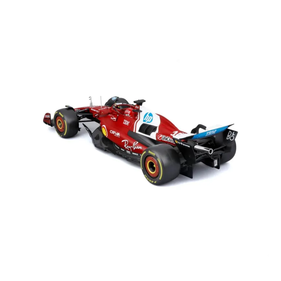 Burago 1/18 Ferrari F1 SF-25 2025 #16 Charles Leclerc Diecast Model