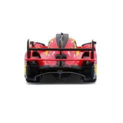 Burago 1/43 Ferrari Racing 499p Le Mans Hypercar 2024 AF Corse #50 Hard Case Diecast Model