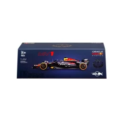 Burago 1/24 F1 Red Bull Racing RB20 2024 with Driver Helmet - Max Verstappen Diecast Model