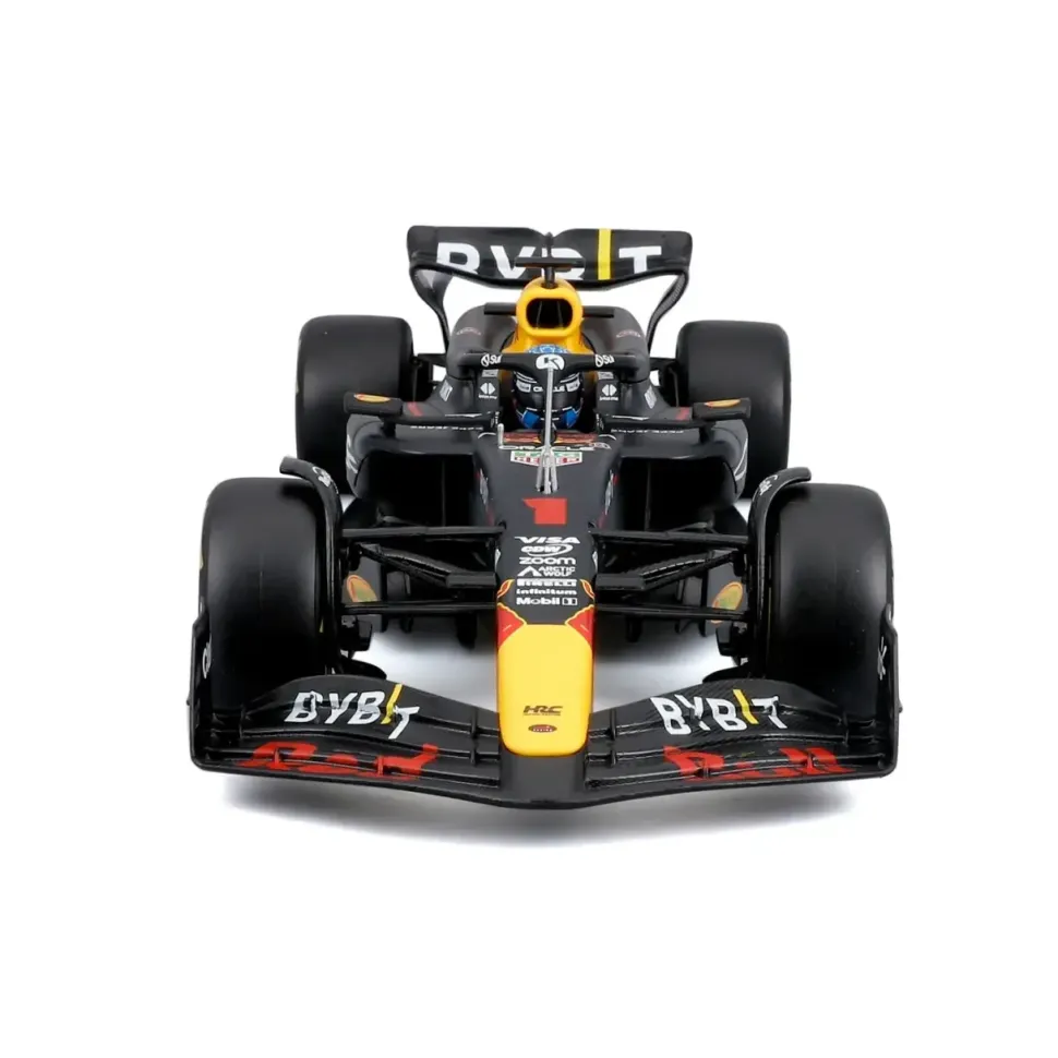 Burago 1/24 F1 Red Bull Racing RB20 2024 with Driver Helmet - Max Verstappen Diecast Model