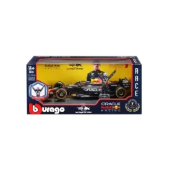 Burago 1/24 F1 Red Bull Racing RB20 2024 with Driver Figure - Max Verstappen Diecast Model