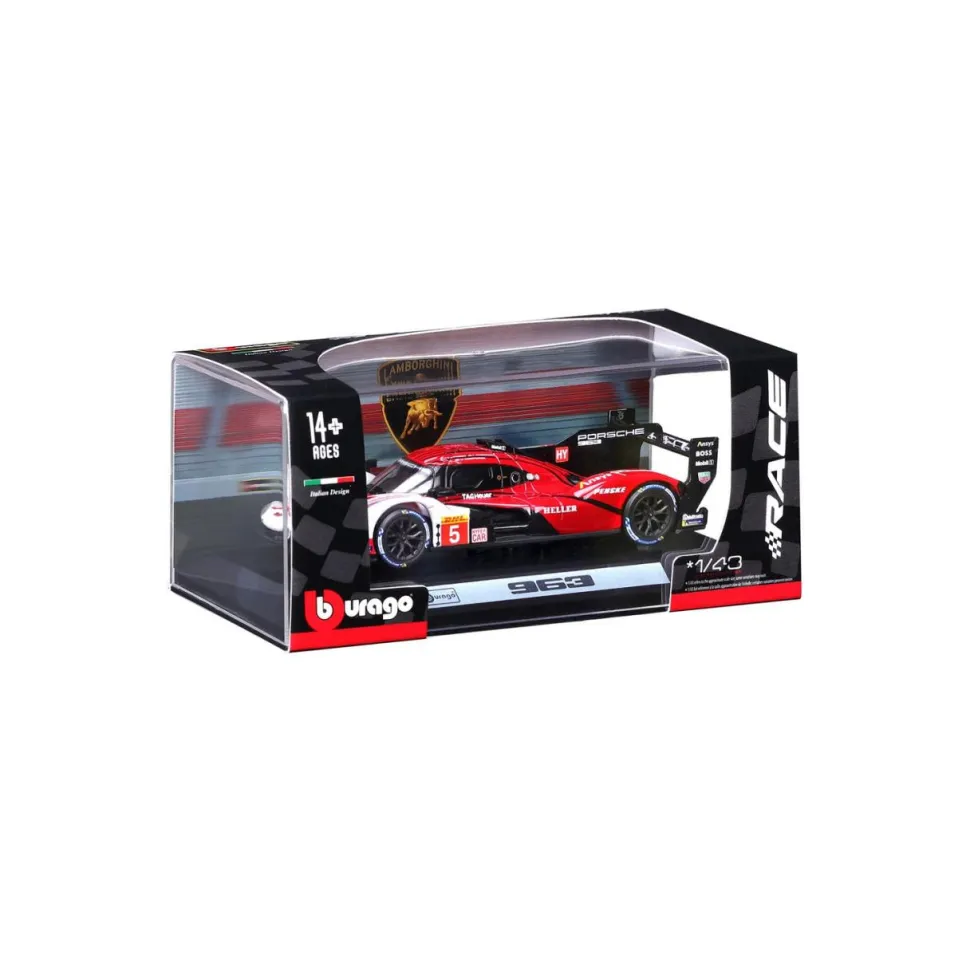 Burago 1/43 Porsche Penske 963 #5 Diecast Model