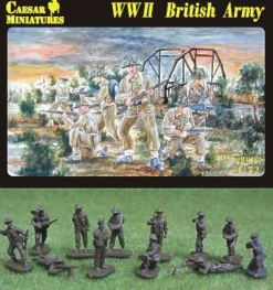 Caesar Miniatures 1/72 British Army (WWII)