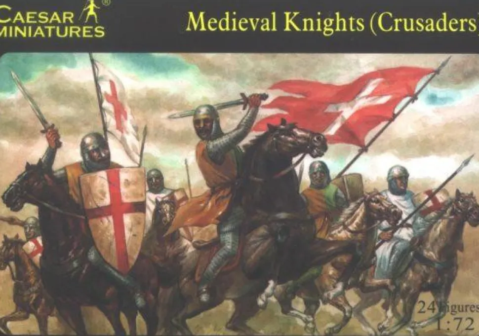Caesar Miniatures 1/72 Medieval Knights (Crusaders)