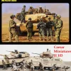 Caesar Miniatures 1/72 Modern US Tank Crews with Armored Force