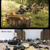 Caesar Miniatures 1/72 Sd.Kfz.2 Kettenkrad with 8.8cm Raketenwerfer 43 Gun
