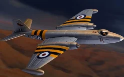 Corgi 1/48 English Electric Canberra B.6 WT370, Wg. Cdr. Paul Mallorie Diecast Model