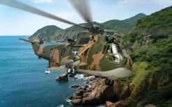 Corgi 1/72 Sikorsky SH-3A Sea King - HS-2 Golden Falcons - USS Hornet
