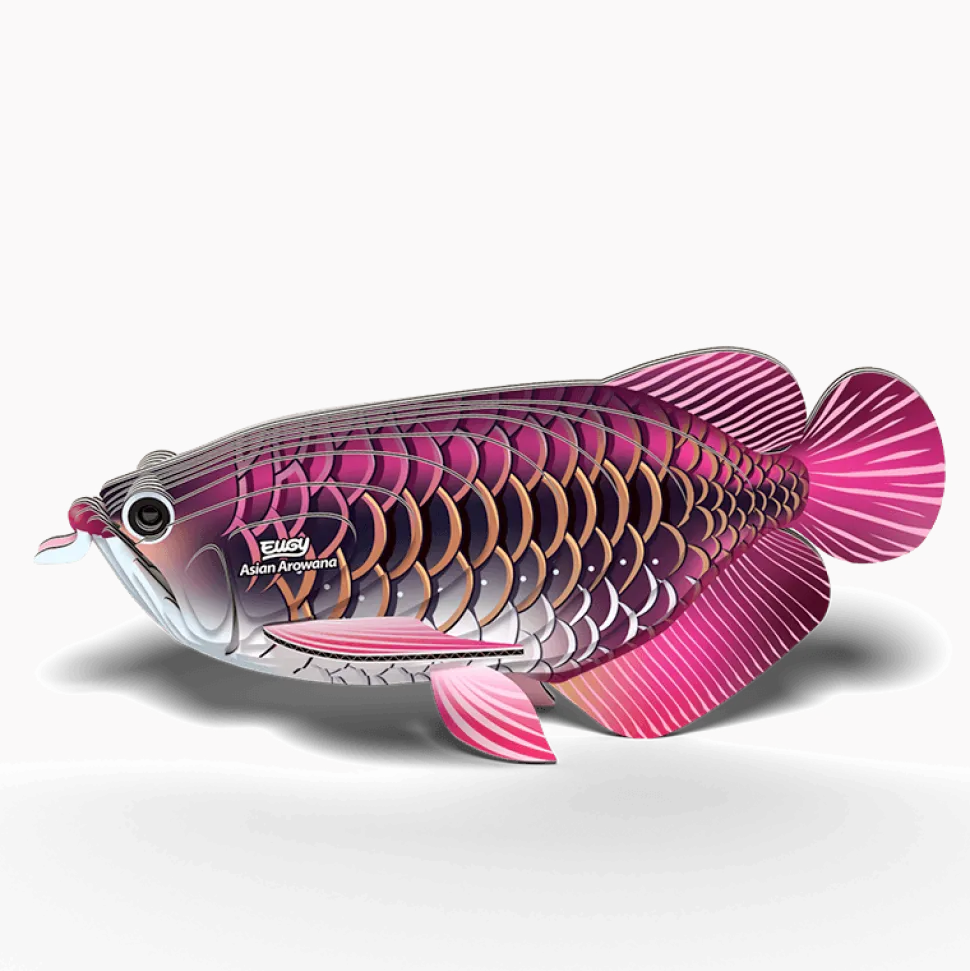 Eugy 118 Asian Arowana Card 3D Puzzle