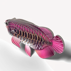Eugy 118 Asian Arowana Card 3D Puzzle