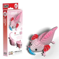 Eugy 139 Axolotl Card 3D Puzzle