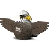 Eugy 022 Bald Eagle Card 3D Puzzle