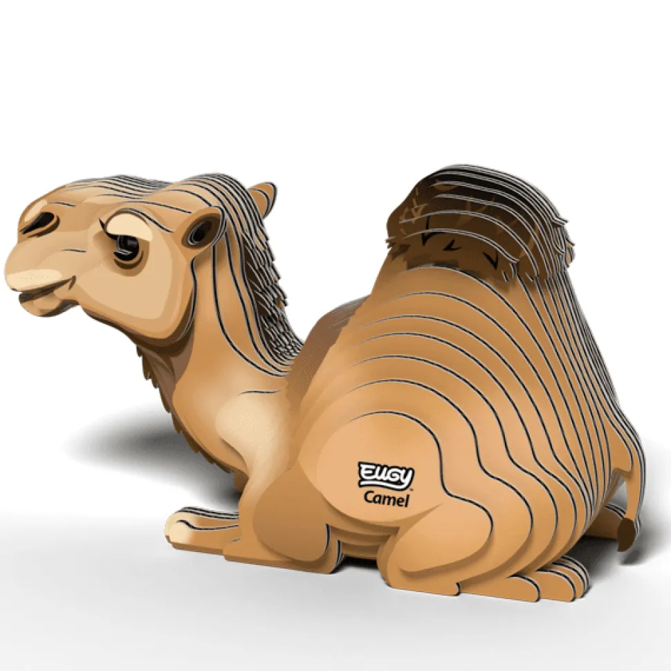 Eugy 136 Camel Card 3D Puzzle