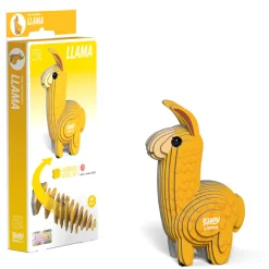 Eugy 034 Llama Card 3D Puzzle
