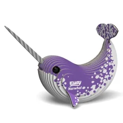 Eugy 033 Narwhal Card 3D Puzzle