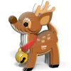 Eugy 054 Reindeer Card 3D Puzzle