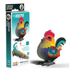 Eugy 133 Rooster Card 3D Puzzle