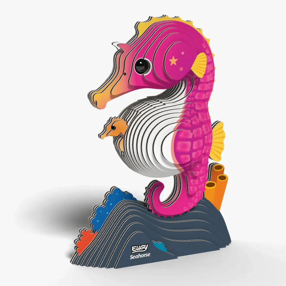 Eugy 141 Seahorse Card 3D Puzzle
