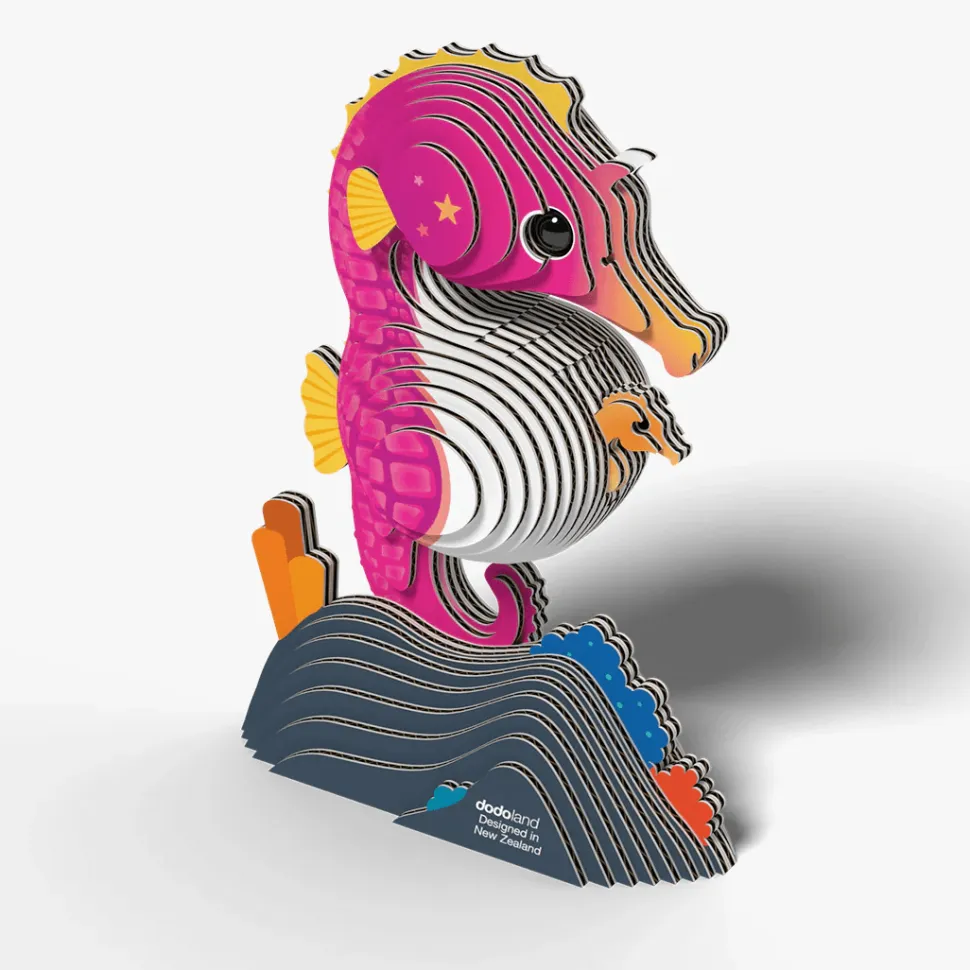 Eugy 141 Seahorse Card 3D Puzzle