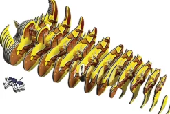 Eugy 135 Thorny Devil Card 3D Puzzle