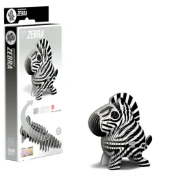 Eugy 011 Zebra Card 3D Puzzle