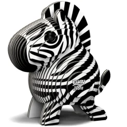 Eugy 011 Zebra Card 3D Puzzle