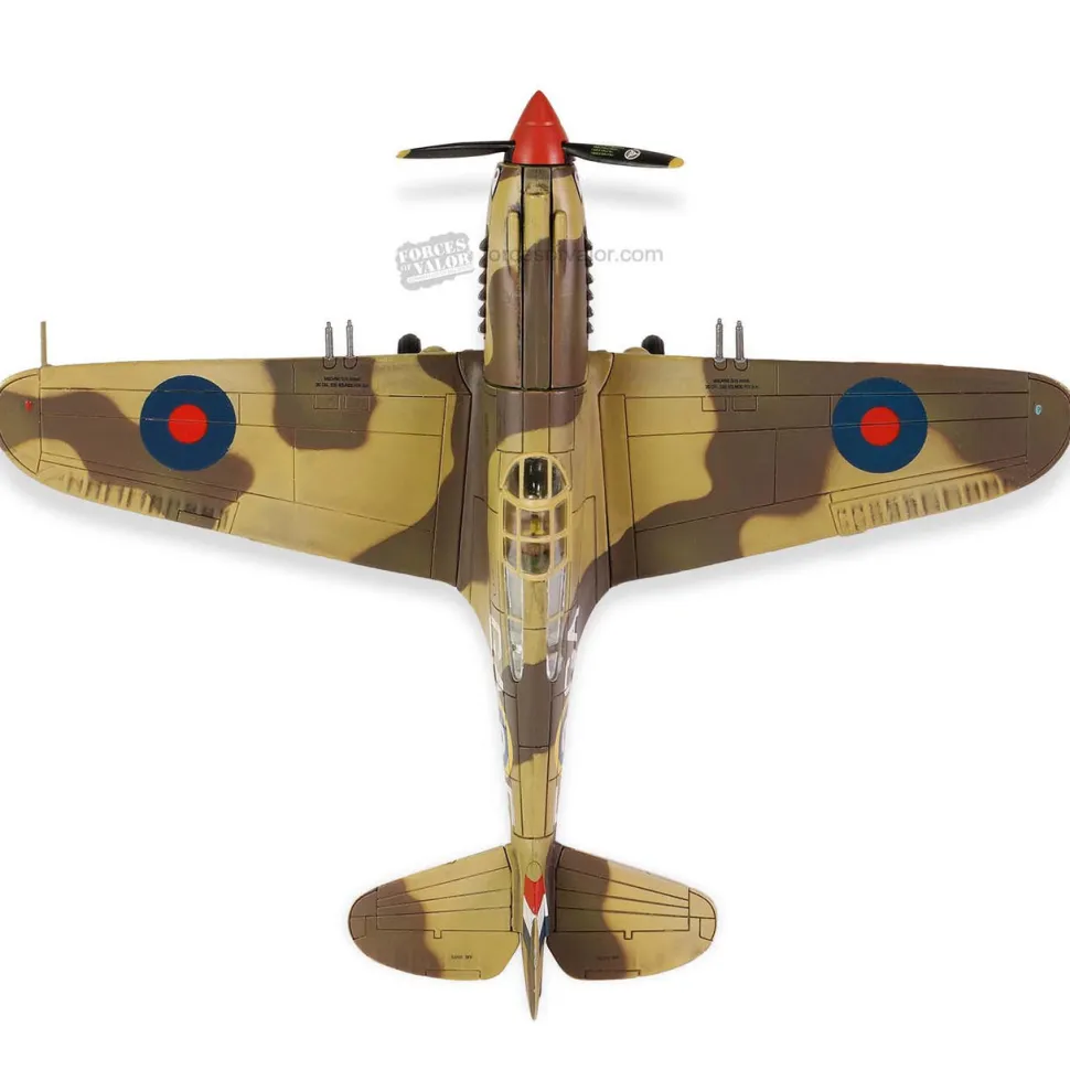 Forces Of Valor 1/72 Curtiss P-40B / Tomahawk Mk IB RAF 112 Squadron Diecast Model